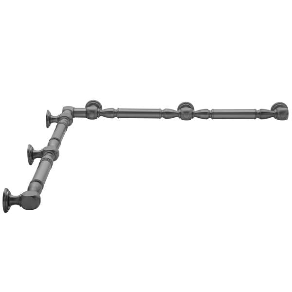 Jaclo - G20 48 Inch x 48 Inch Inside Corner Grab Bar