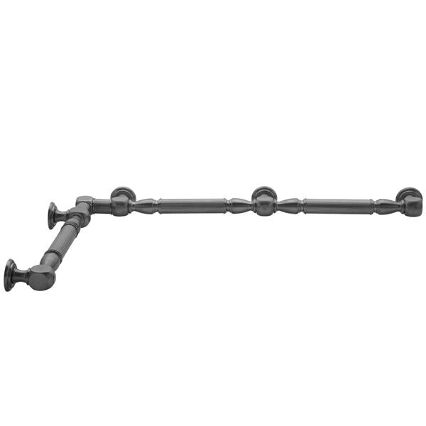 Jaclo - G21 16 Inch x 60 Inch   Inside Corner Grab Bar