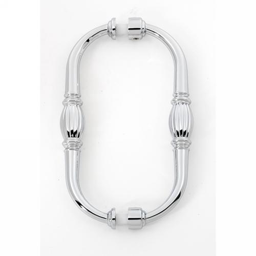 Alno - Tuscany 6 Inch Back To Back Glass Door Pull