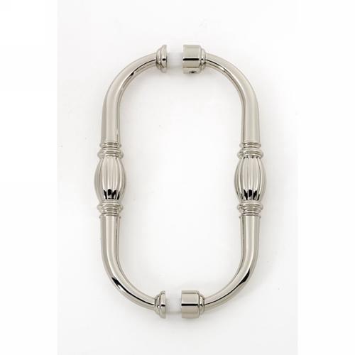 Alno - Tuscany 6 Inch Back To Back Glass Door Pull