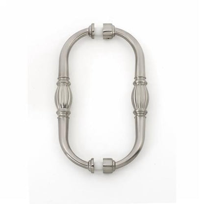 Alno - Tuscany 6 Inch Back To Back Glass Door Pull