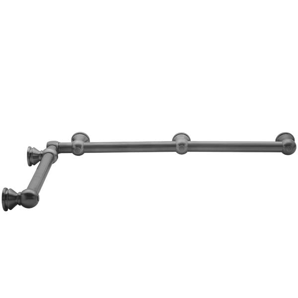 Jaclo - G33 16 Inch x 60 Inch   Inside Corner Grab Bar