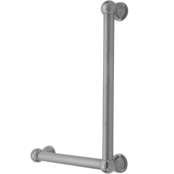 Jaclo - G33 16H x 12W 90° Left Hand Grab Bar