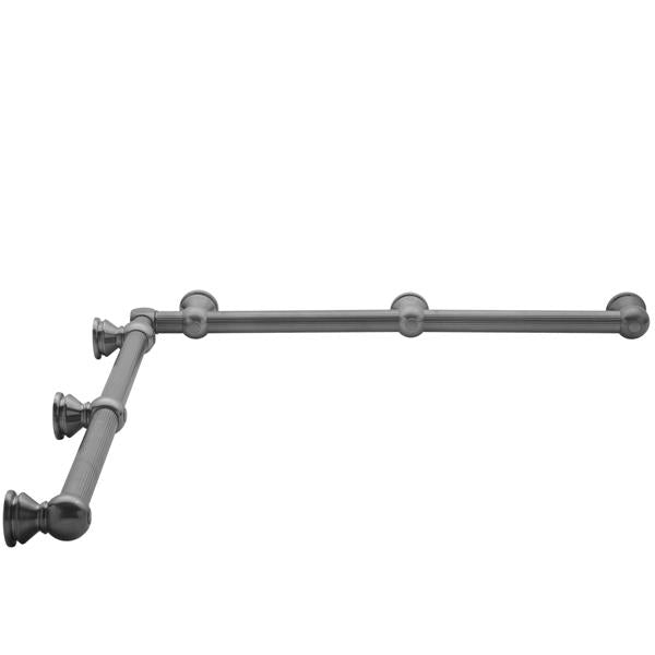 Jaclo - G33 48 Inch x 48 Inch Inside Corner Grab Bar