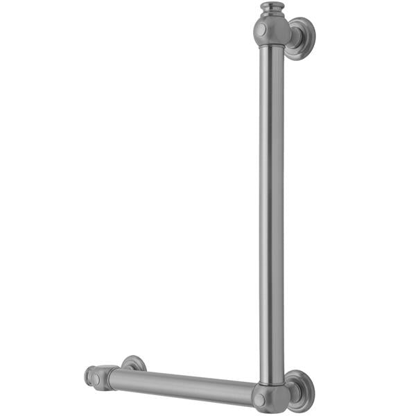 Jaclo - G60 16H x 12W 90° Left Hand Grab Bar