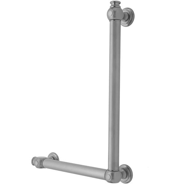 Jaclo - G61 16H x 12W 90° Left Hand Grab Bar