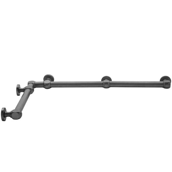 Jaclo - G71 12 Inch x 48 Inch  Inside Corner Grab Bar