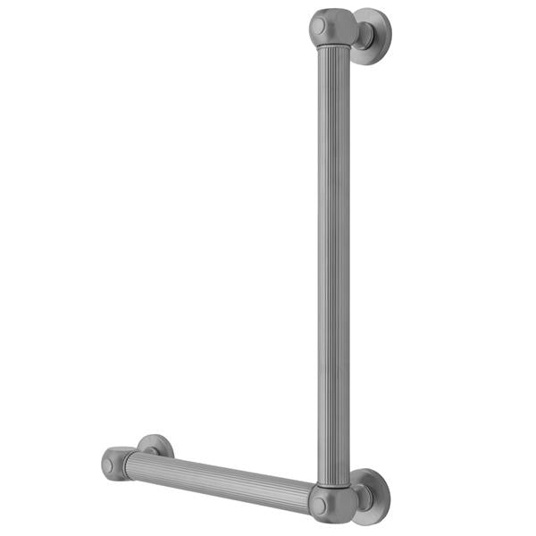 Jaclo - G71 24H x 16W 90° Left Hand Grab Bar