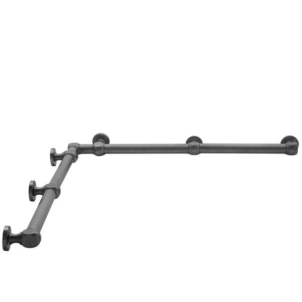 Jaclo - G71 36 Inch x 36 Inch Inside Corner Grab Bar