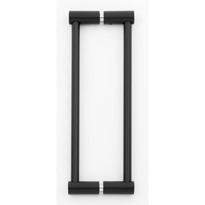 Alno - Contemporary I 8 Inch Back To Back Glass Door Pull
