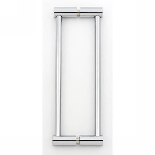 Alno - Contemporary I 8 Inch Back To Back Glass Door Pull