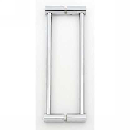 Alno - Contemporary I 8 Inch Back To Back Glass Door Pull