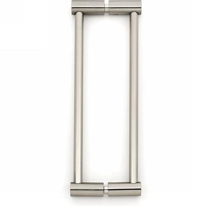 Alno - Contemporary I 8 Inch Back To Back Glass Door Pull