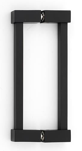 Alno - Contemporary II 6 Inch Back To Back Glass Door Pull