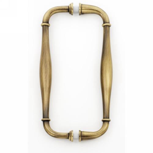 Alno - 8 Inch Back To Back Glass Door Pull