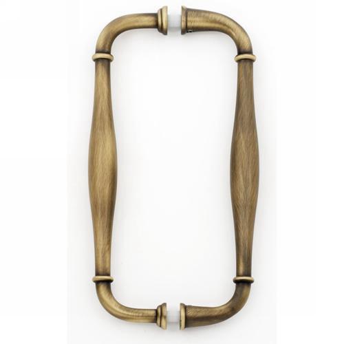 Alno - 8 Inch Back To Back Glass Door Pull