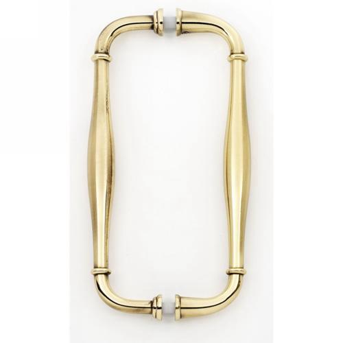 Alno - 8 Inch Back To Back Glass Door Pull