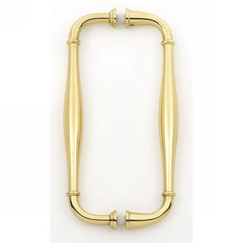 Alno - 8 Inch Back To Back Glass Door Pull