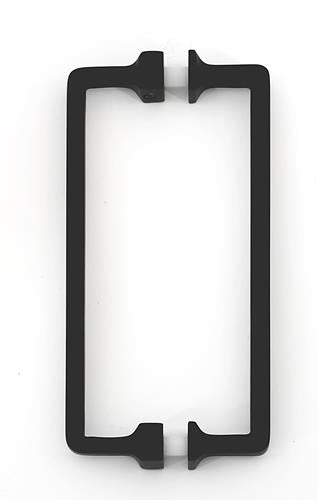 Alno - 6 Inch Back To Back Glass Door Pull