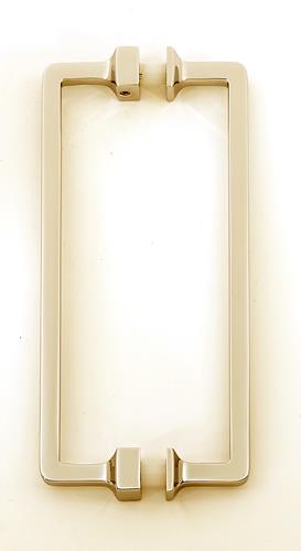 Alno - 6 Inch Back To Back Glass Door Pull