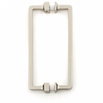 Alno - 6 Inch Back To Back Glass Door Pull