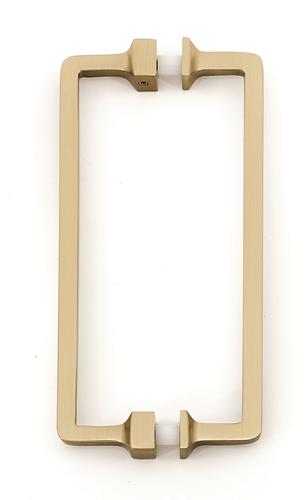 Alno - 6 Inch Back To Back Glass Door Pull