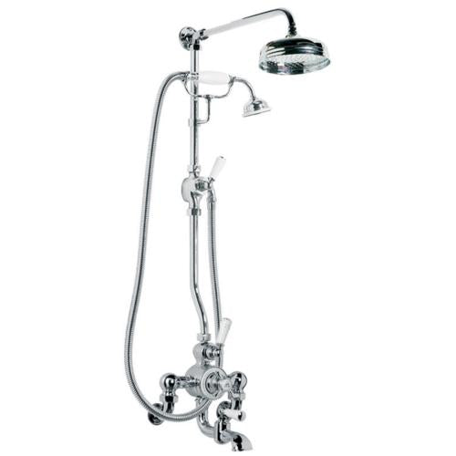 Lefroy Brooks - Exposed Classic Wall Mounted Thermostatic Bath & Shower Mixer