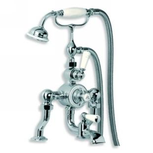 Lefroy Brooks - Exposed Classic Deck Mounted Thermostatic Bath & Shower Mixer