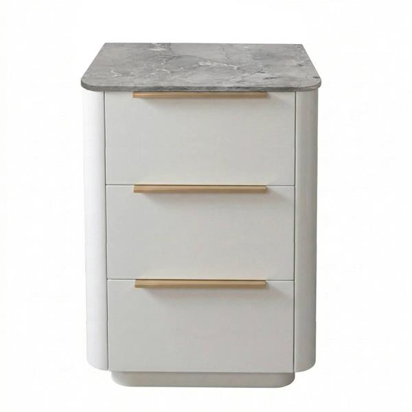 Lacava - Goldenshire Floorstanding Vanity, Three Soft Close Drawers, 24 InchW, 35 InchH, 22 InchD