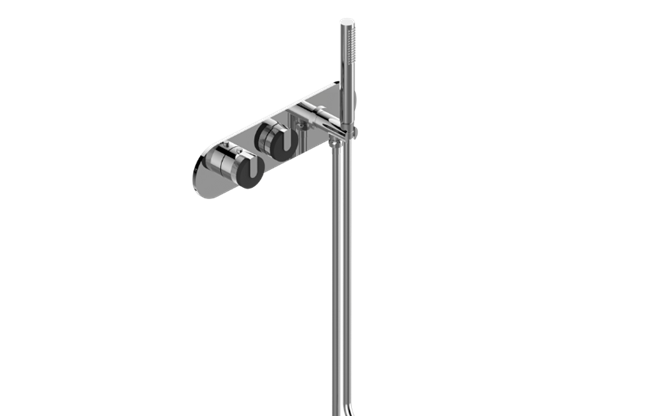 Graff - MOD+ Wall-Mounted M-Series Thermostatic System - Handshower - Trim Only
