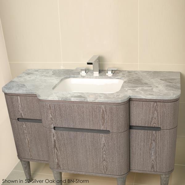 Lacava - Eleganza Quartz Countertop For Vanity H274. W: 48 Inch, D: 22 Inch, H: 3/4 Inch