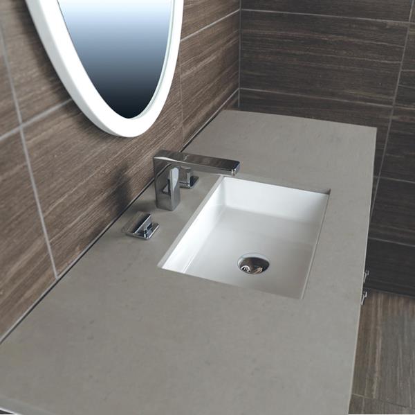 Lacava - Stile Countertop For Vanity Stl-F-48 & Stl-W-48, With A Cut-Out For Bathroom Sink 5452Un