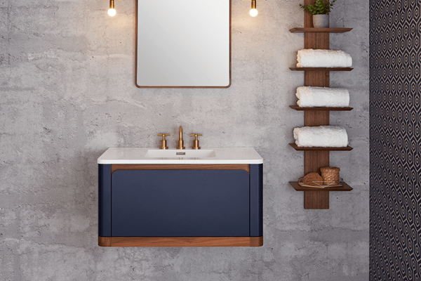 Wetstyle - Bauhaus Wall Mount Vanity 36 Inch
