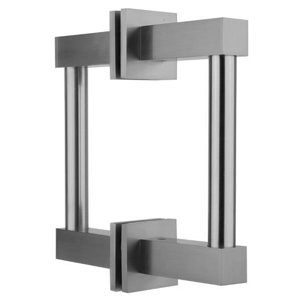 Jaclo - 12 Inch CUBIX®  H42 Back to Back Shower Door Pull