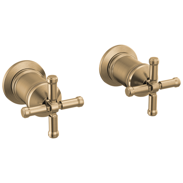 Delta - Broderick Wall Mount Tub Filler Handle Kit-Cross