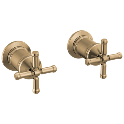 Delta - Broderick Wall Mount Tub Filler Handle Kit-Cross