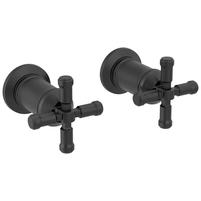 Delta - Broderick Wall Mount Bathroom Faucet Handle Kit-Cross