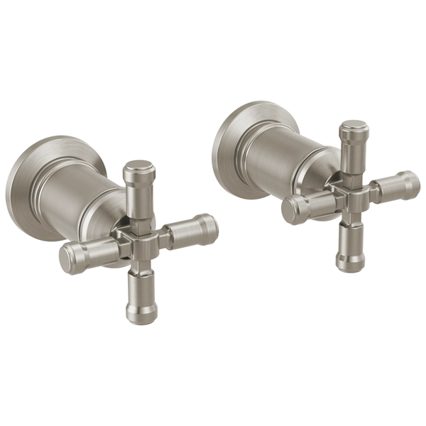 Delta - Broderick Wall Mount Bathroom Faucet Handle Kit-Cross