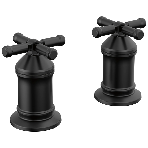 Delta - Broderick 2 Handle Roman Tub Handle Kit-Cross