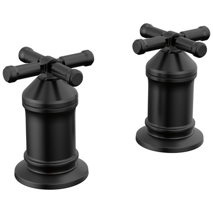 Delta - Broderick 2 Handle Roman Tub Handle Kit-Cross