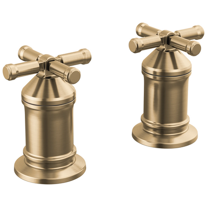 Delta - Broderick 2 Handle Roman Tub Handle Kit-Cross