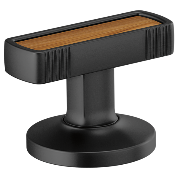 Brizo - Kintsu Widespread Lavatory Knob with Wood Inlay Handle Kit