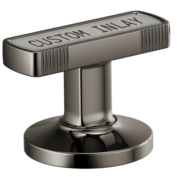 Brizo - Kintsu Widespread Lavatory Knob with Custom Inlay Handle Kit