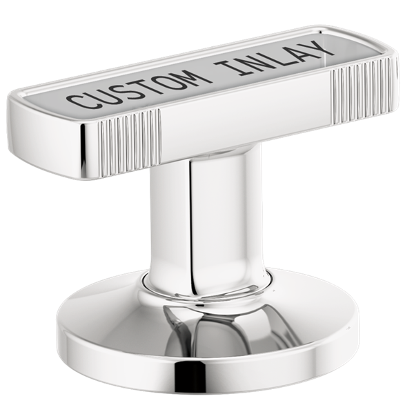 Brizo - Kintsu Widespread Lavatory Knob with Custom Inlay Handle Kit