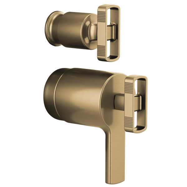 Brizo - Kintsu TempAssure Thermostatic Integrated Diverter Trim Knob Handles