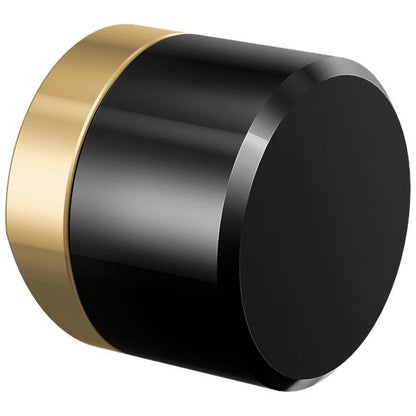 Brizo - Odin Kitchen Faucet Black Crystal Knob Handle Kit