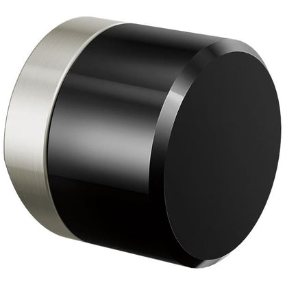 Brizo - Odin Kitchen Faucet Black Crystal Knob Handle Kit