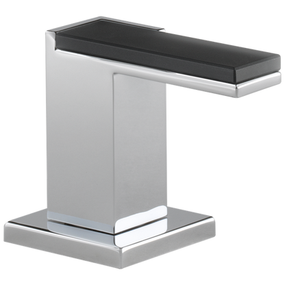 Brizo - Siderna Widespread Lavatory and Bidet Solar Gray Glass Lever Handle Kit