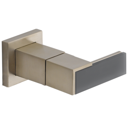 Brizo - Siderna Wall Mount Lavatory Solar Gray Glass Lever Handle Kit