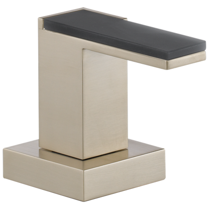 Brizo - Siderna Roman Tub Faucet Solar Gray Glass Lever Handle Kit